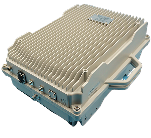  波莲镇无线对讲400M数字光纤直放站近端机远端机